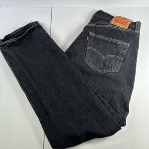 Levi’s 501 33 x 34 black 90’s men’s jeans button fly